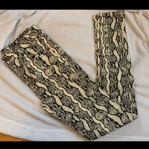 WildFable Snake Skin Skinny Jeans